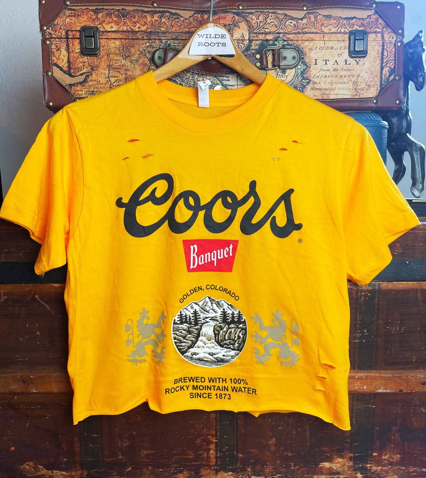 Coors Banquet Distressed Tee
