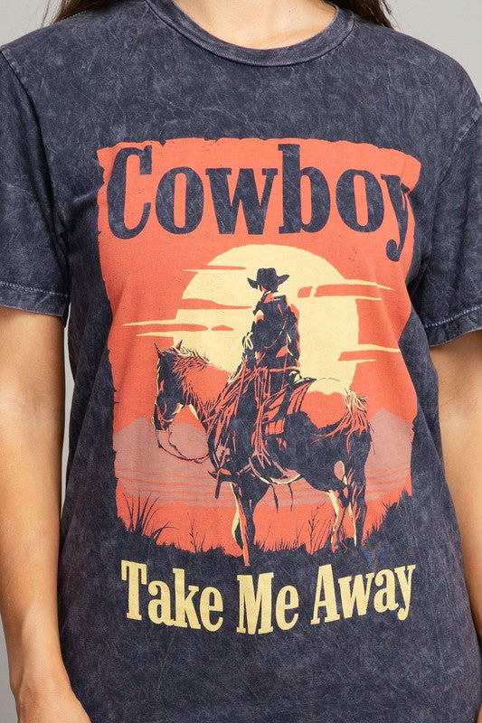 Cowboy Take Me Away Tee