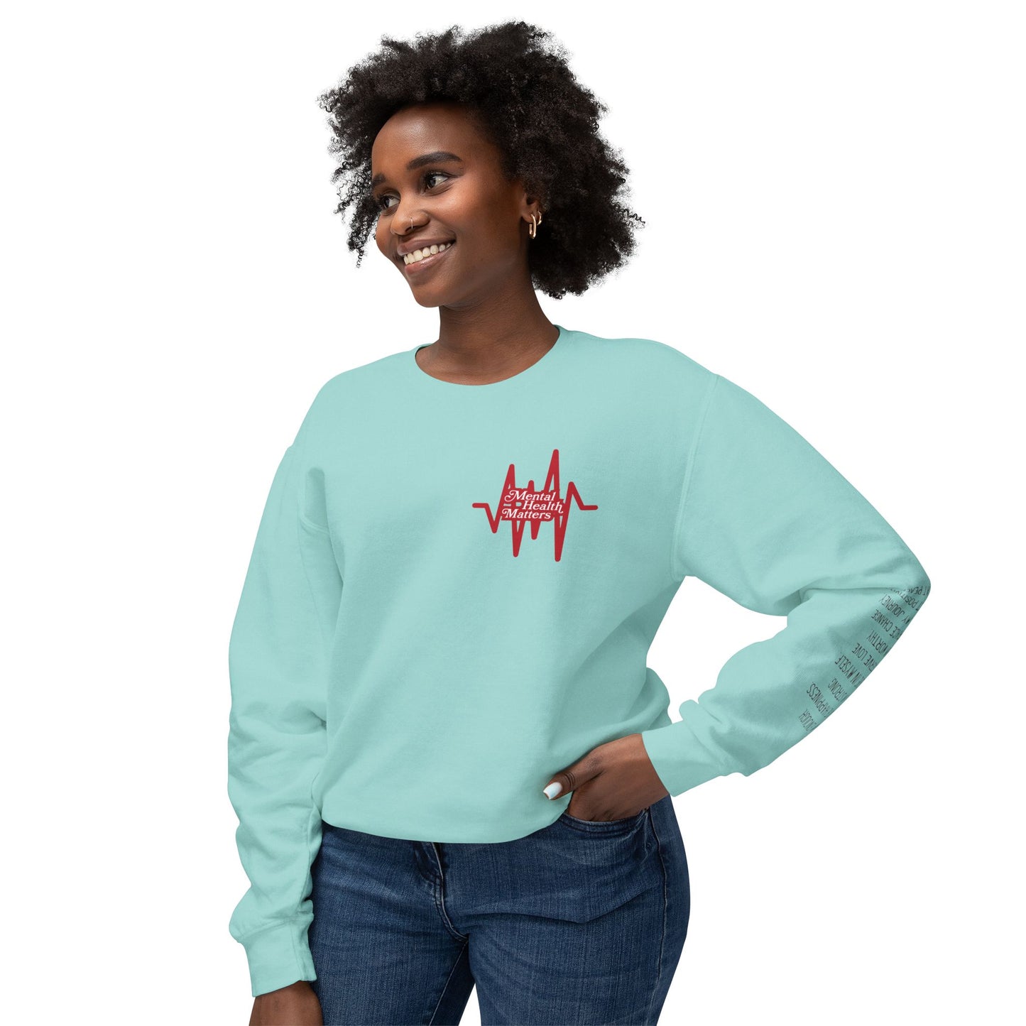 Empowering Mental Health Matters Affirmation Sweatshirt