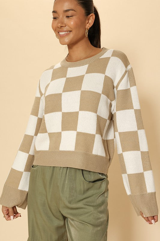 Lisa Checkered sweater