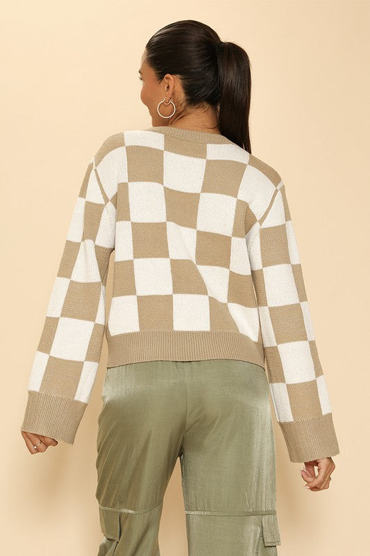 Lisa Checkered sweater