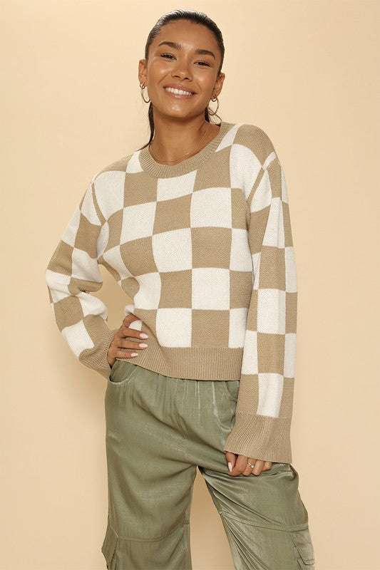 Lisa Checkered sweater