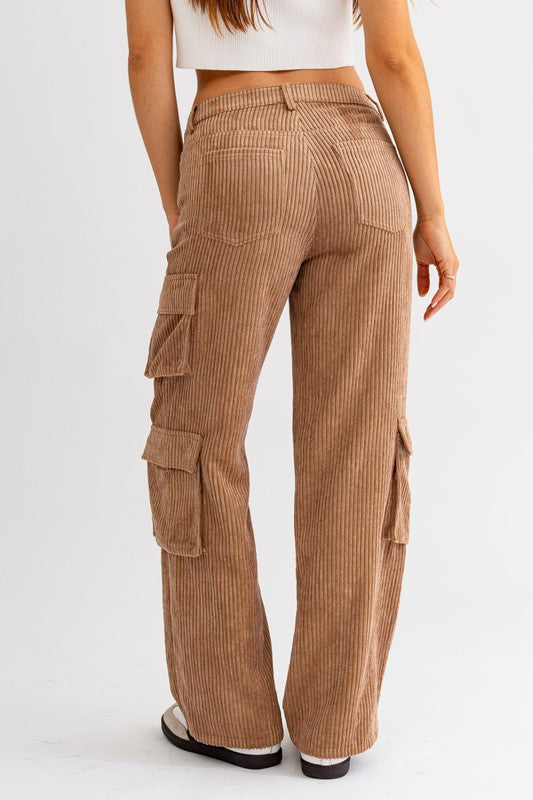 Cord Cargo Pants