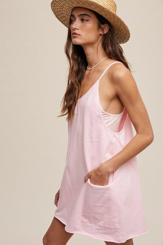 Ashlyn Sporty Mini Dress (Build in romper)