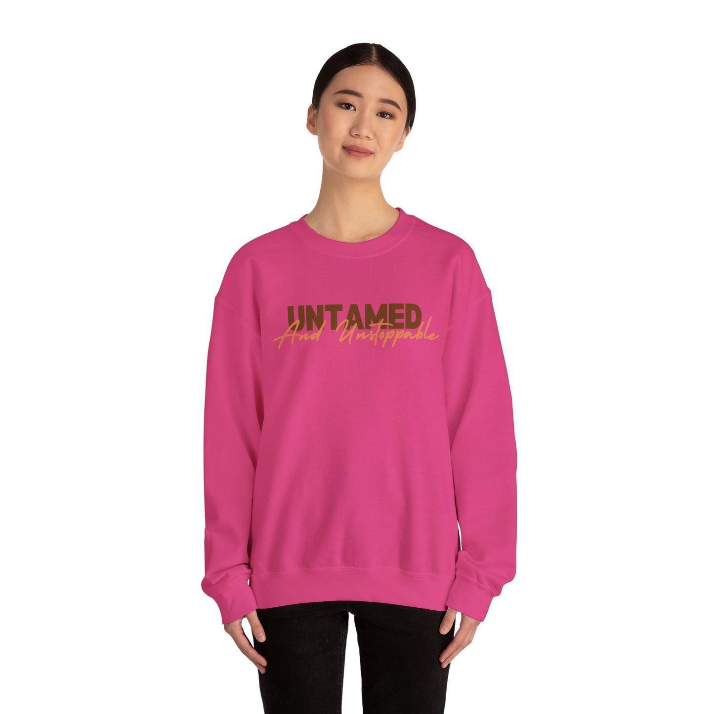 Untamed and Unstoppable Crewneck Sweatshirt