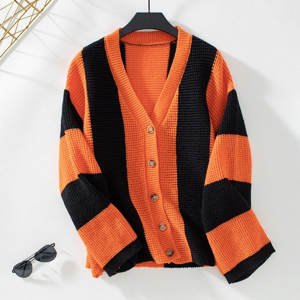 Cally Color Block Cardigan