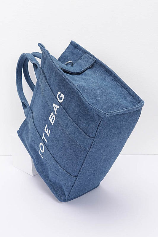 The Denim Tote Bag