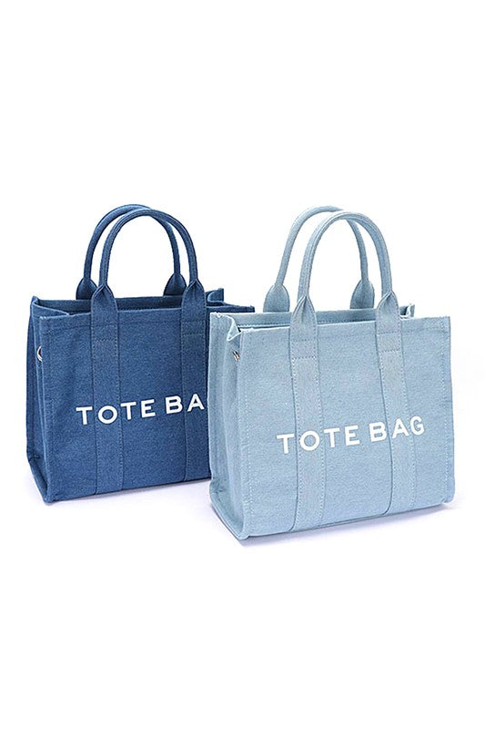 The Denim Tote Bag