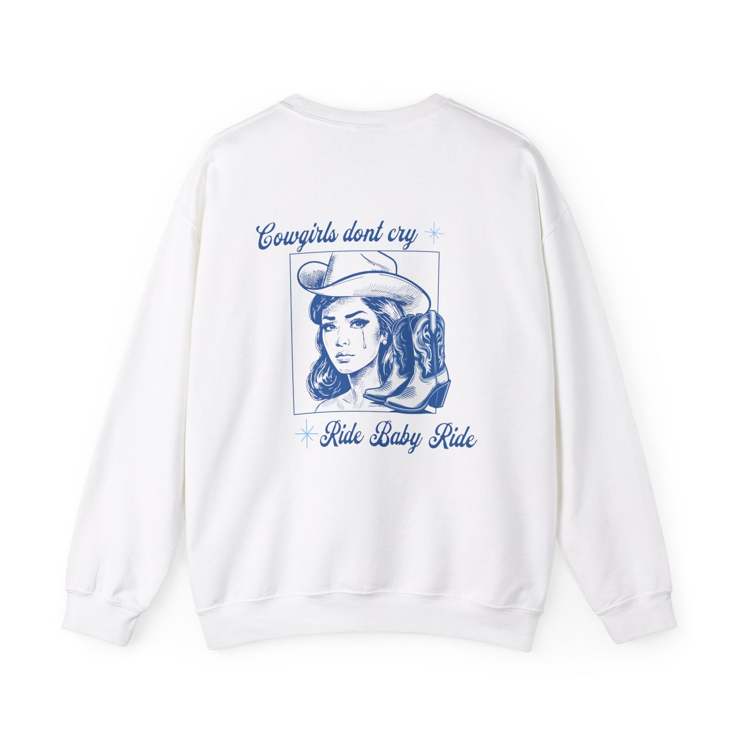 Cowgirls Dont Cry Unisex Heavy Blend™ Crewneck Sweatshirt