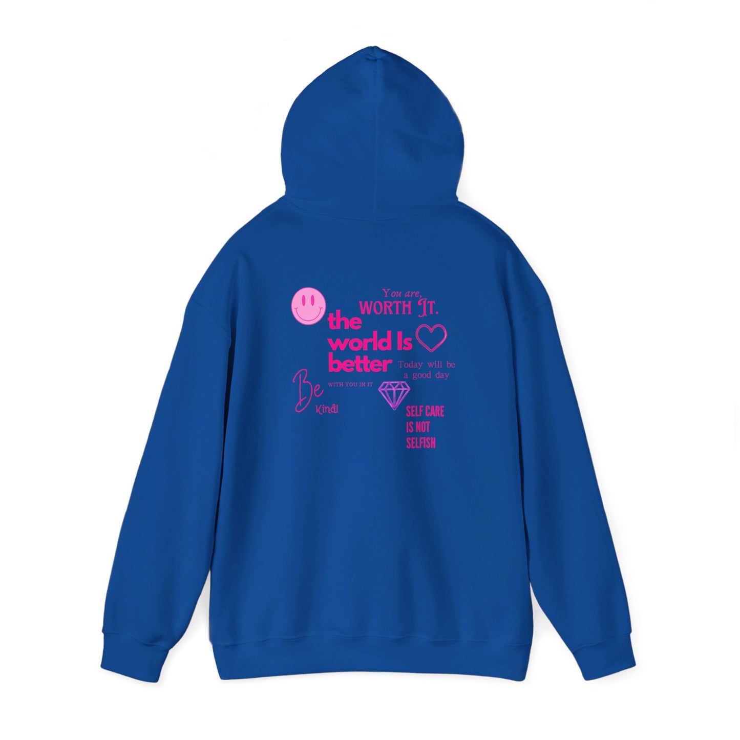 You Are Enough Unisex Heavy Blend™ Hooded Sweatshirt Sizes Small to 5XL