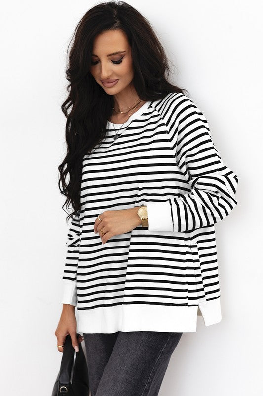 Keesha Stripe Crew