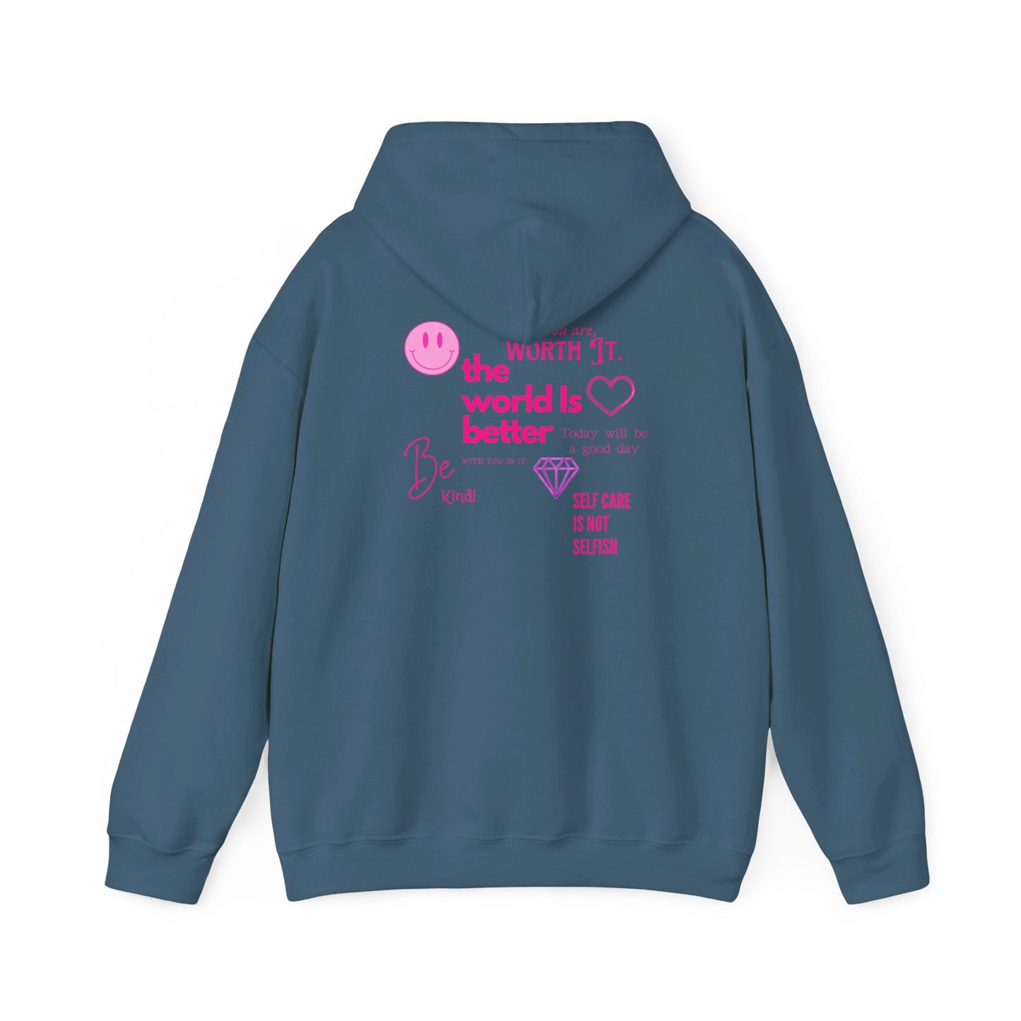 You Are Enough Unisex Heavy Blend™ Hooded Sweatshirt Sizes Small to 5XL