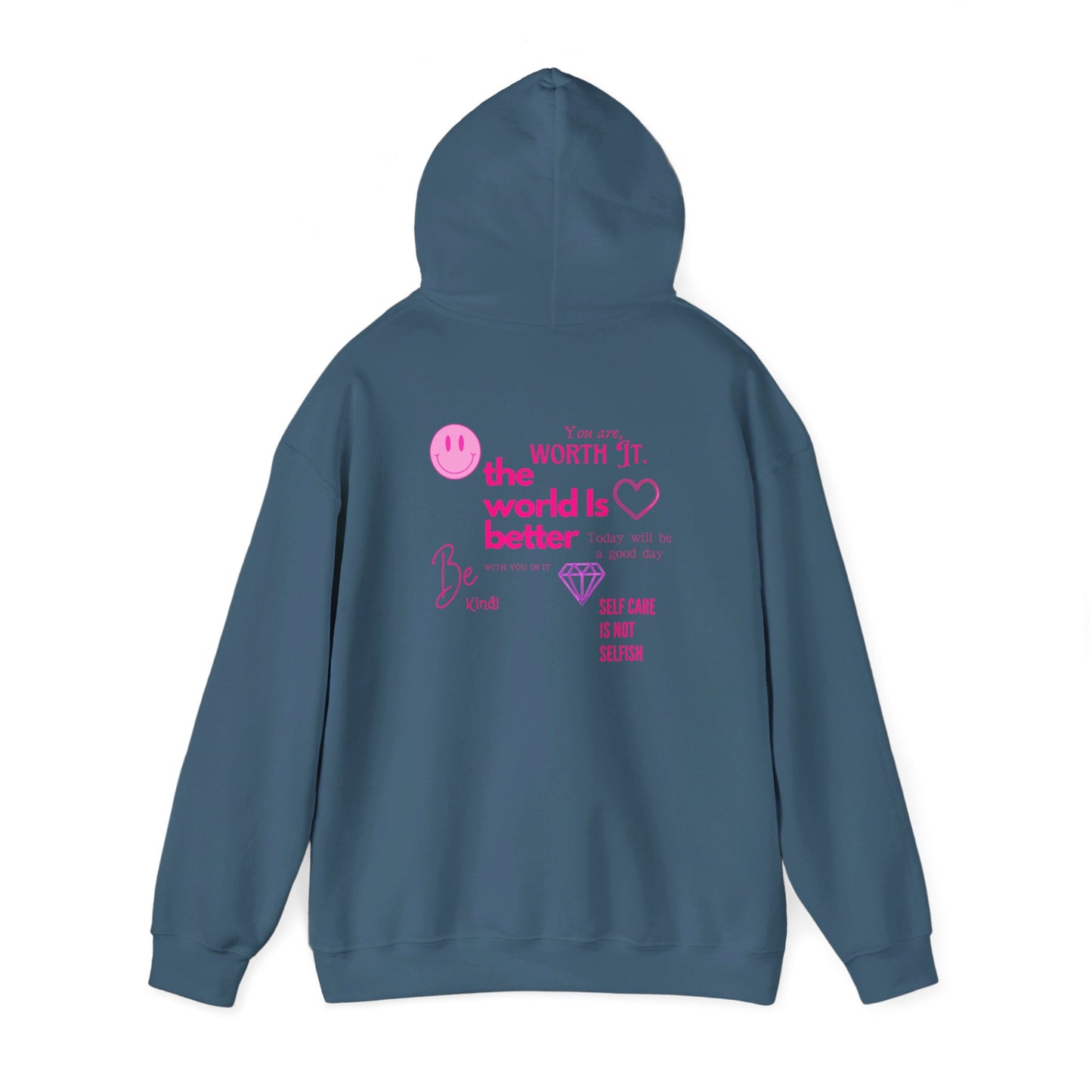 You Are Enough Unisex Heavy Blend™ Hooded Sweatshirt Sizes Small to 5XL