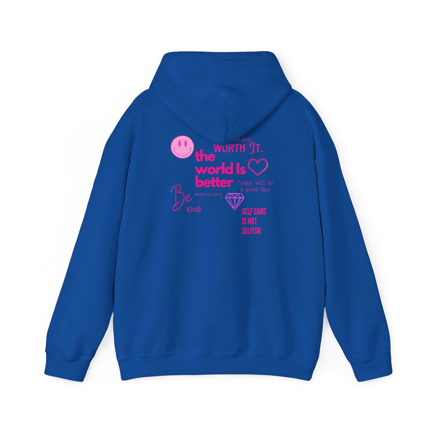 You Are Enough Unisex Heavy Blend™ Hooded Sweatshirt Sizes Small to 5XL