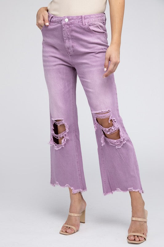 Megan Distressed Denim