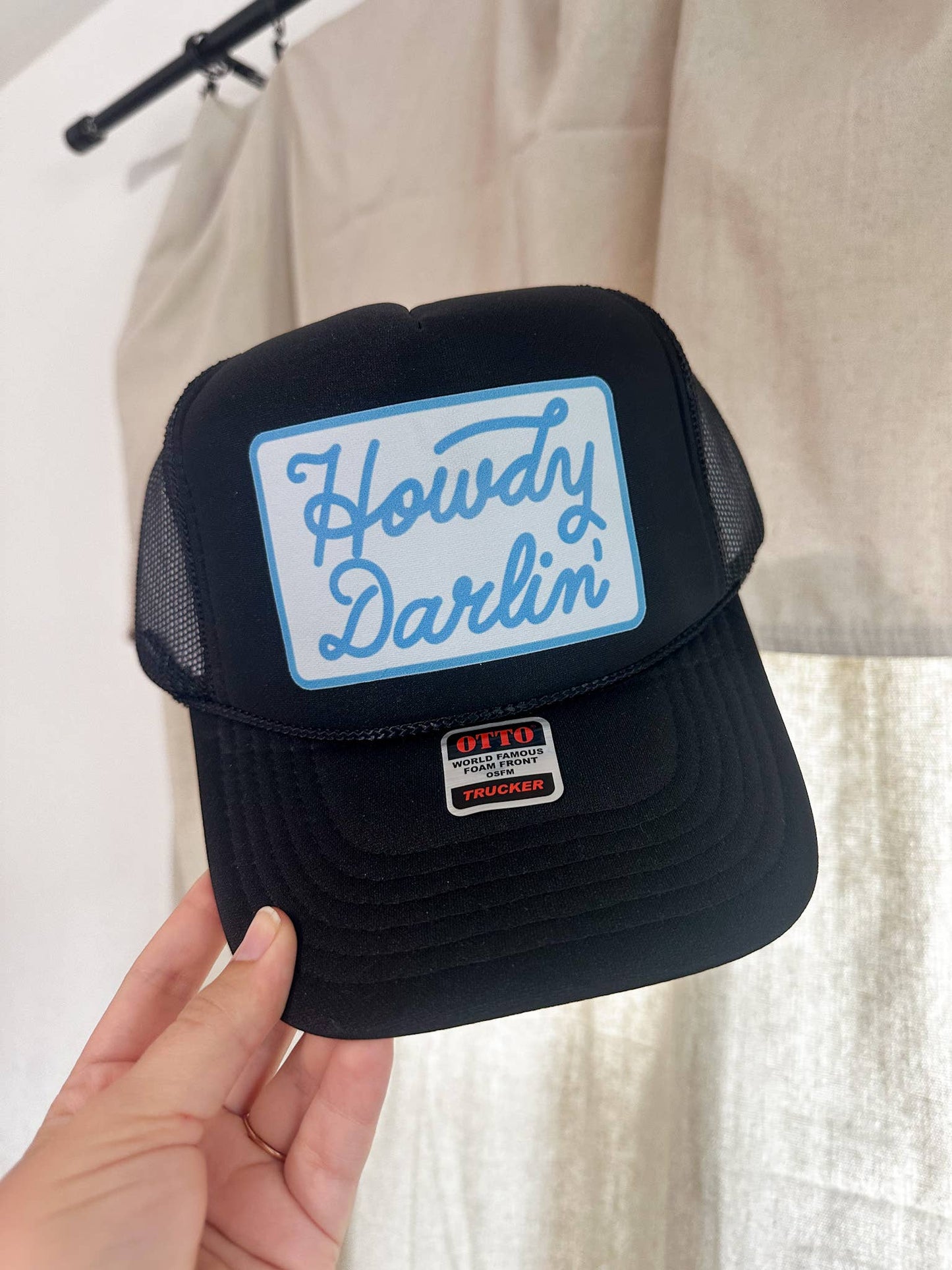 Howdy Darlin' Trucker Hat : Brown