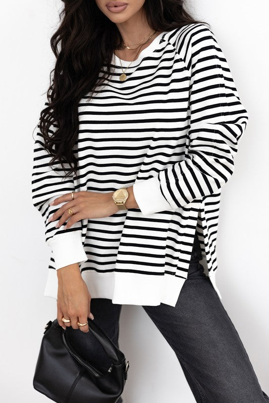 Keesha Stripe Crew