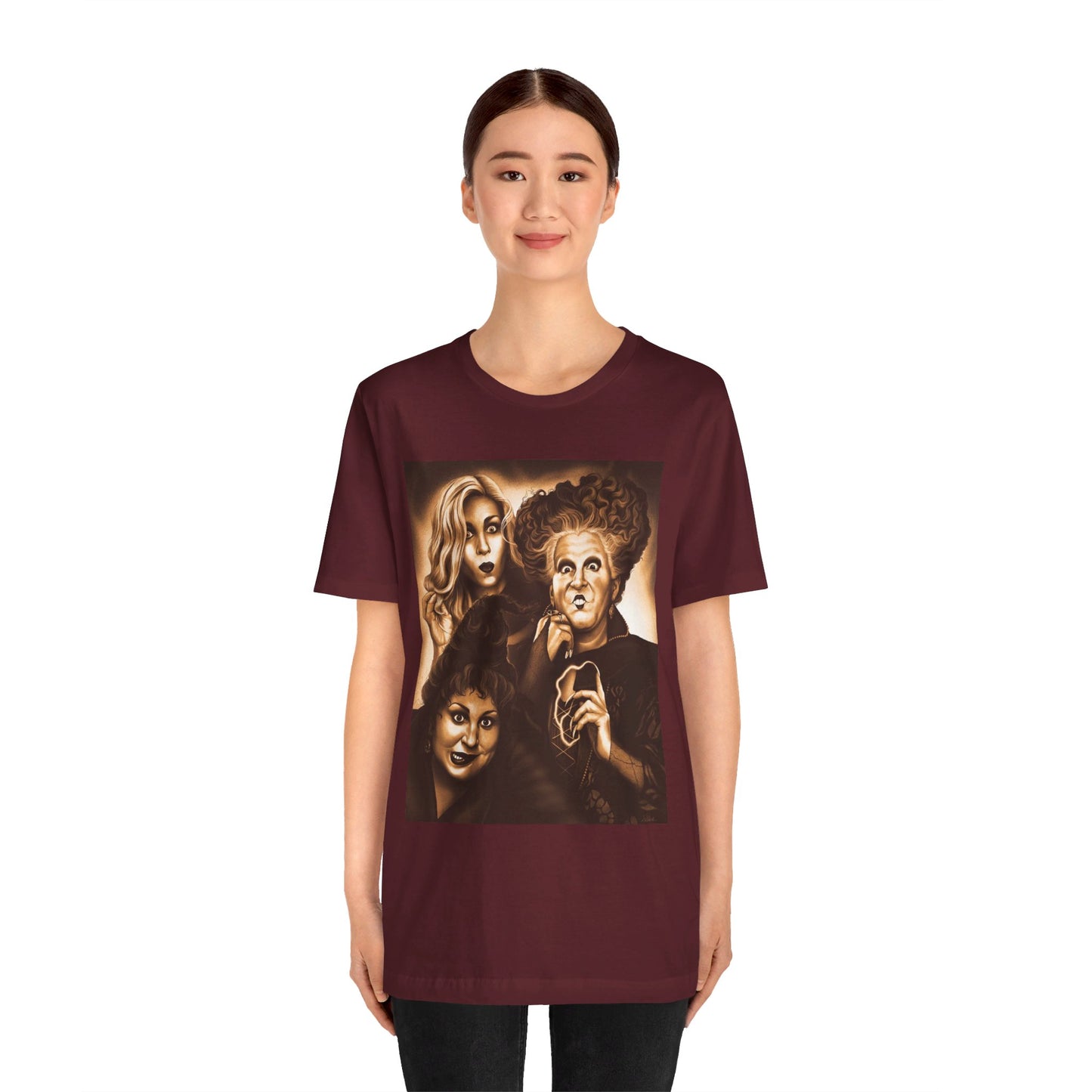 Hocus Pocus Jersey Sleeve Tee