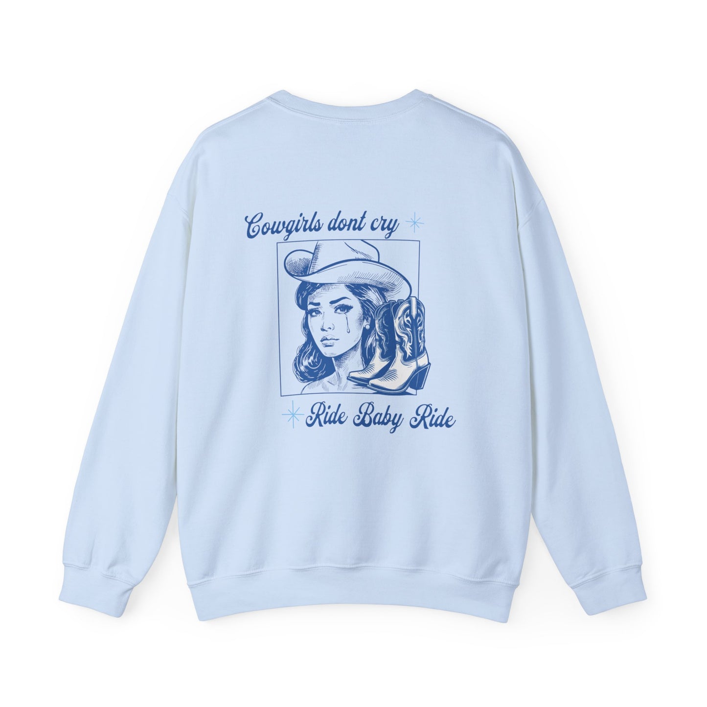 Cowgirls Dont Cry Unisex Heavy Blend™ Crewneck Sweatshirt