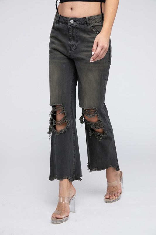 Megan Distressed Denim