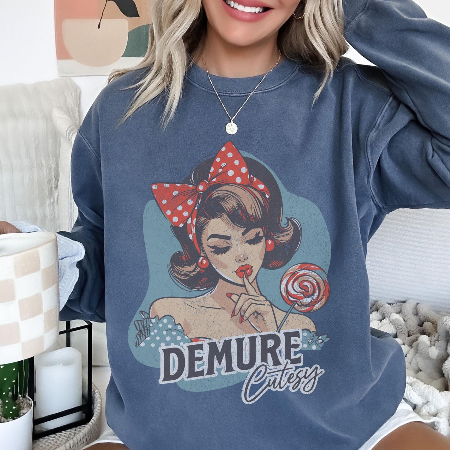 Demure Cutesy Sweatshirt