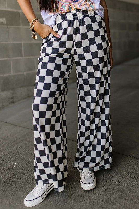 Alison Checkered Pants