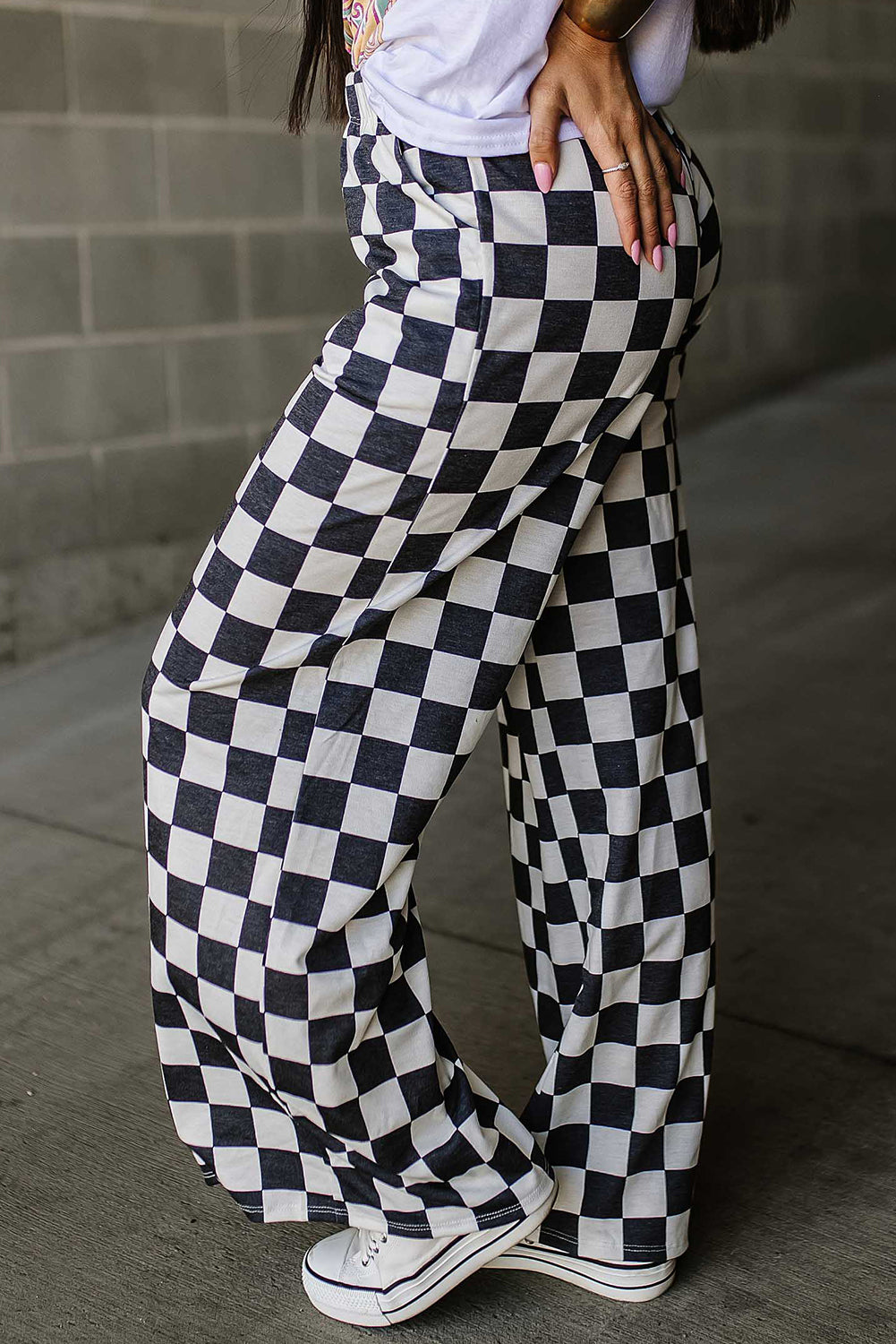 Alison Checkered Pants