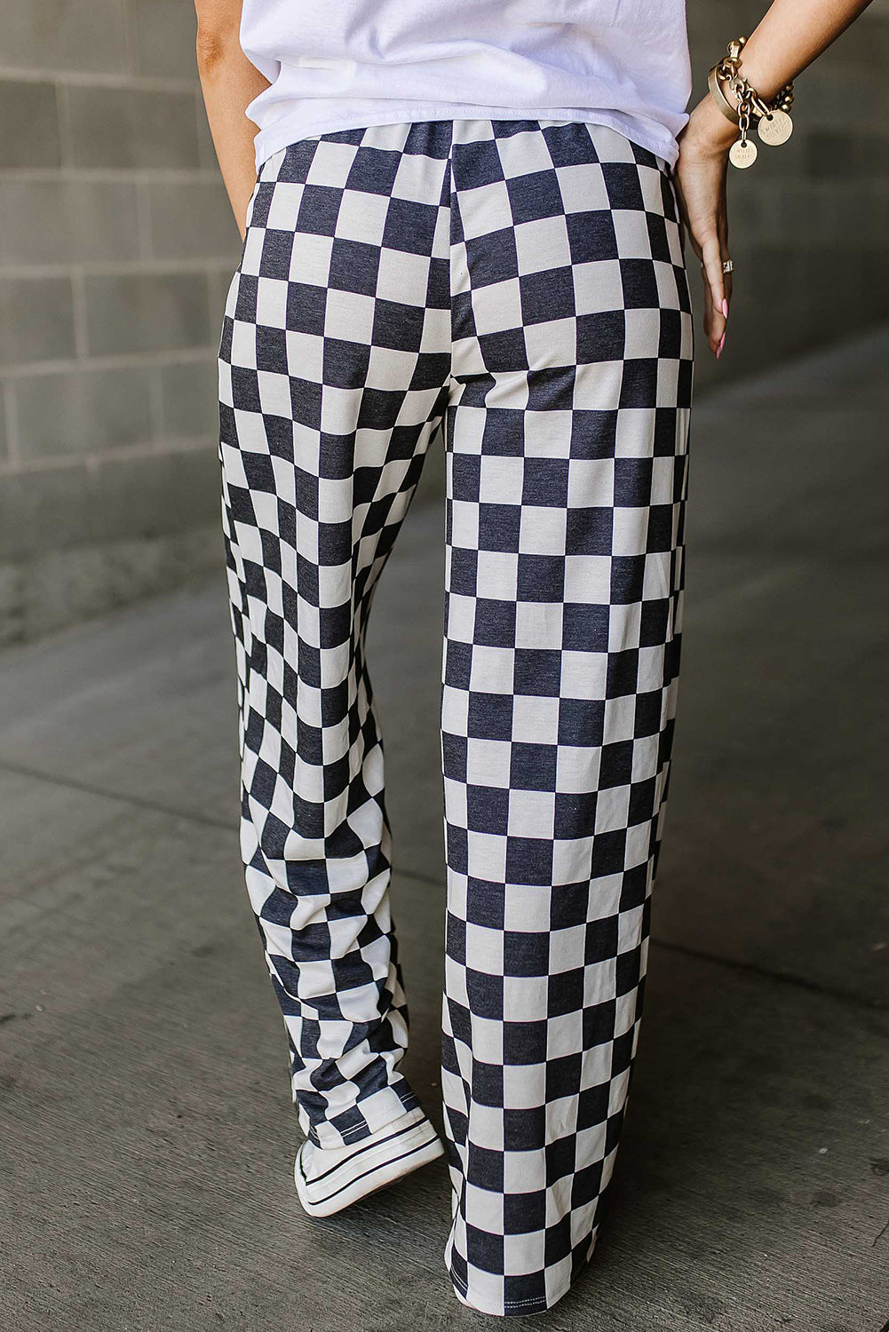 Alison Checkered Pants