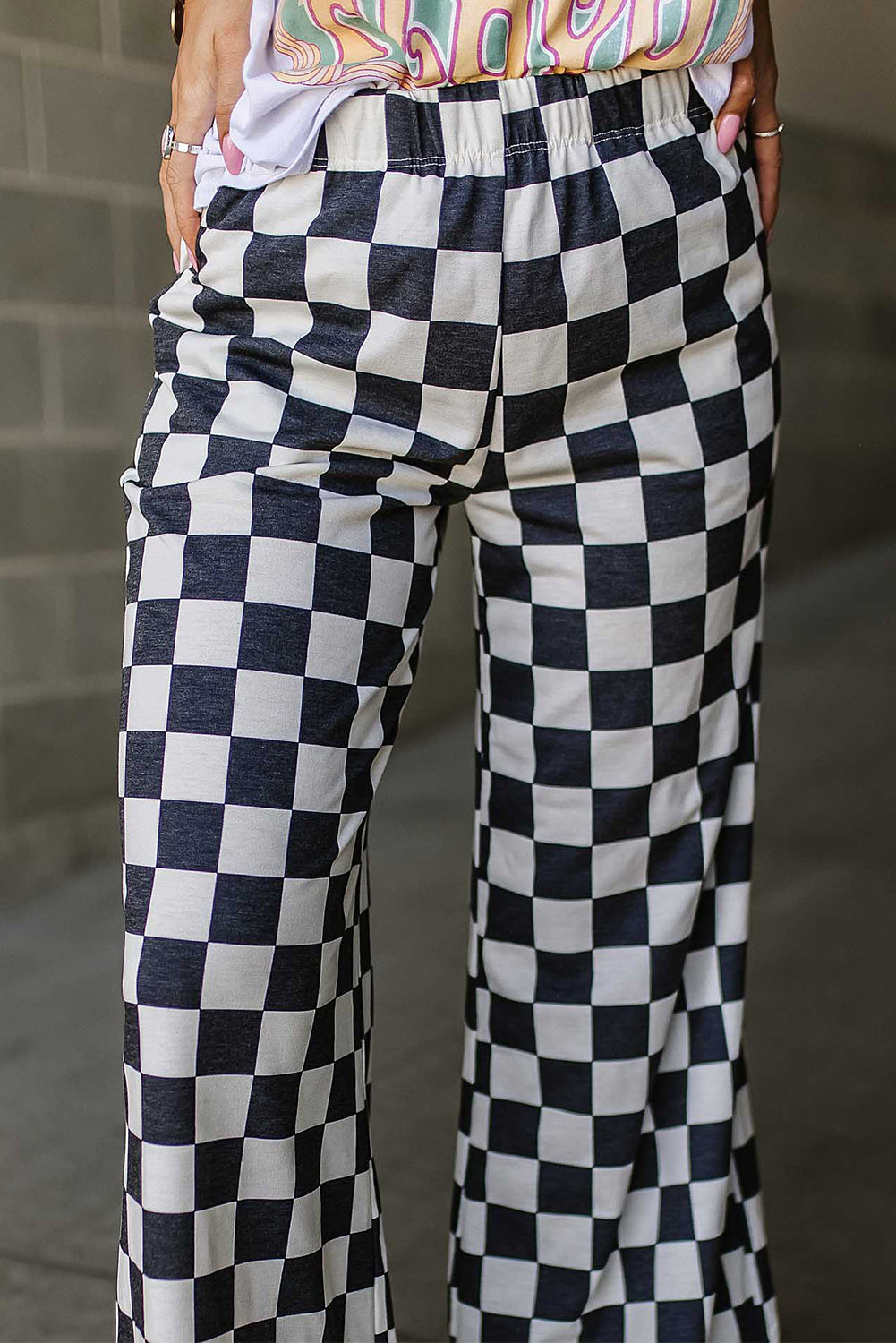 Alison Checkered Pants