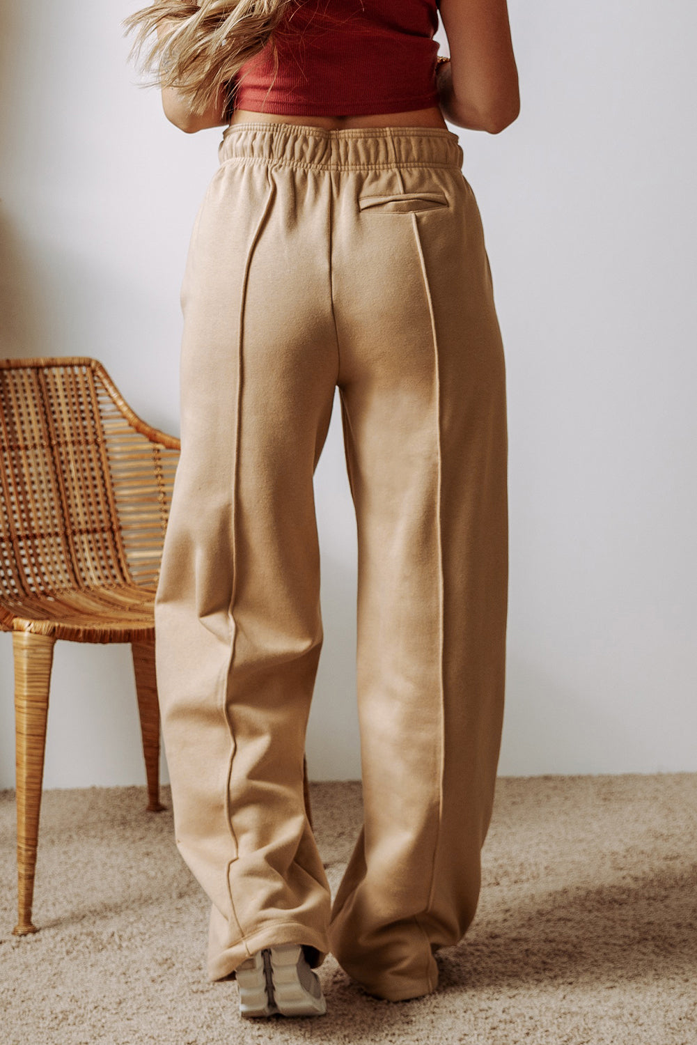 Pleated + Pockets Joggers