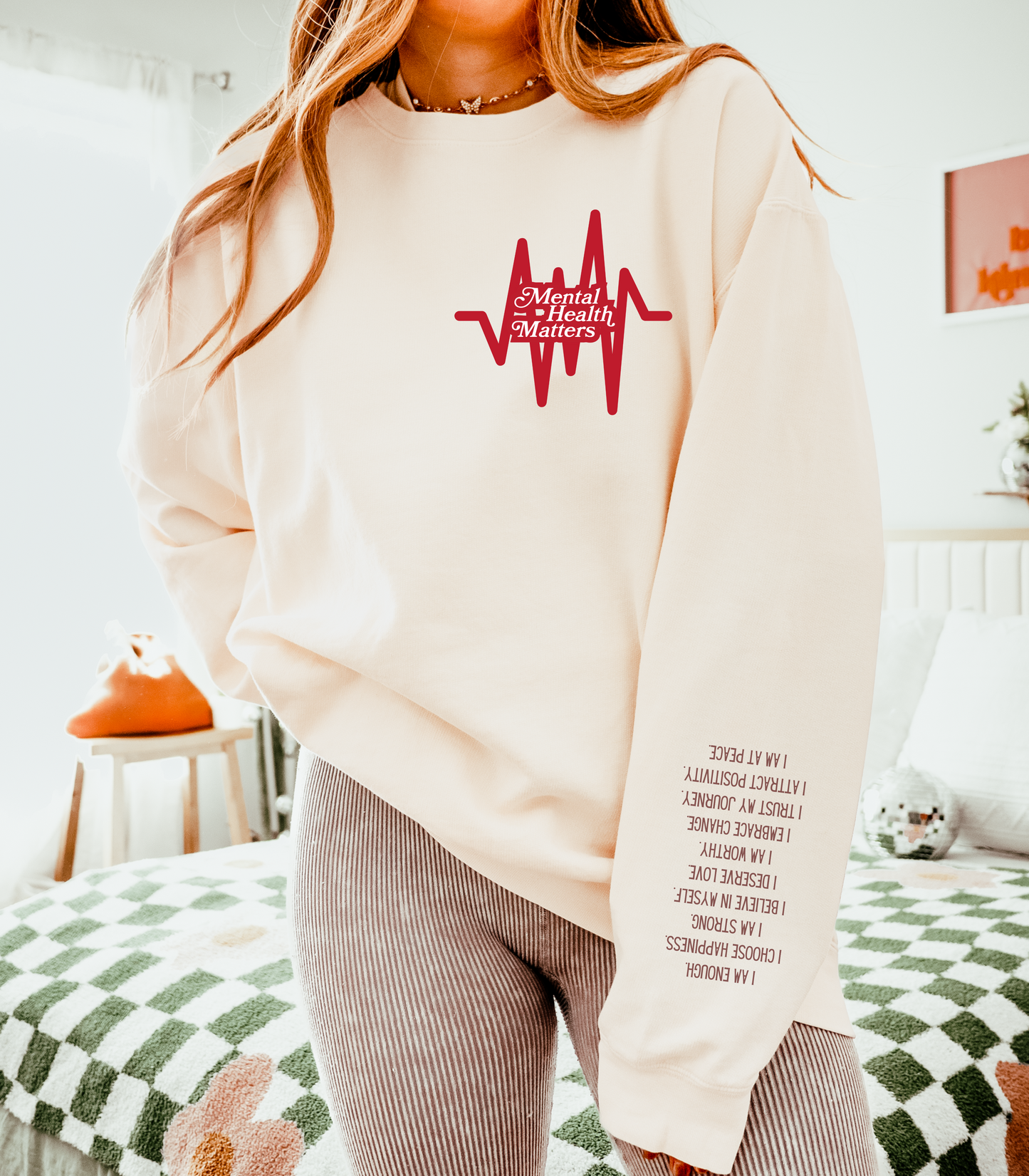 Empowering Mental Health Matters Affirmation Sweatshirt