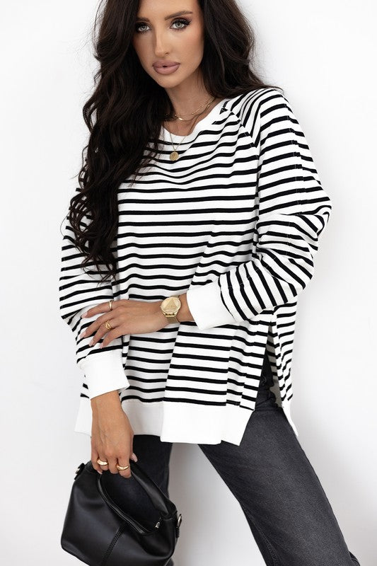 Keesha Stripe Crew