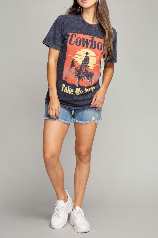 Cowboy Take Me Away Tee