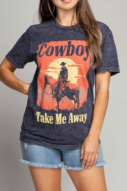 Cowboy Take Me Away Tee