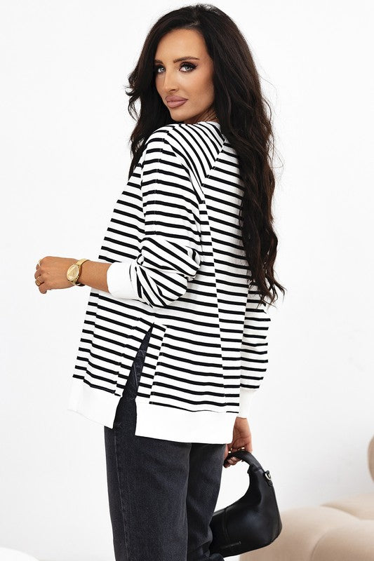 Keesha Stripe Crew