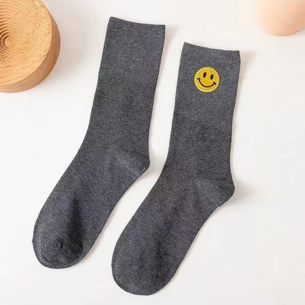 Sparkle Smiley Socks