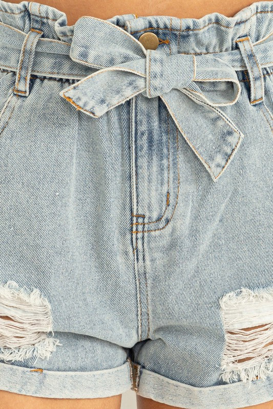 Summer Feeling Paper Bag shorts