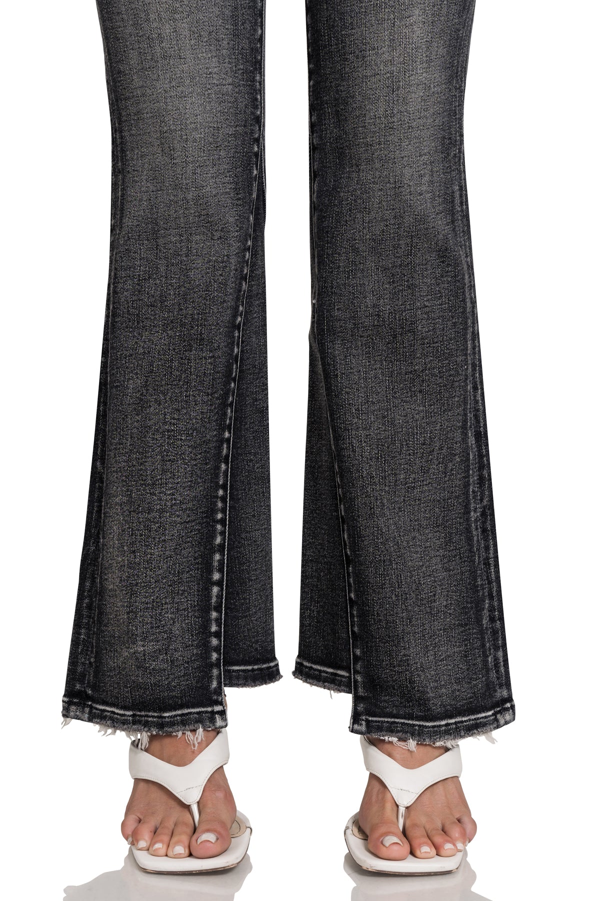 Ava Mid Rise Panel Denim