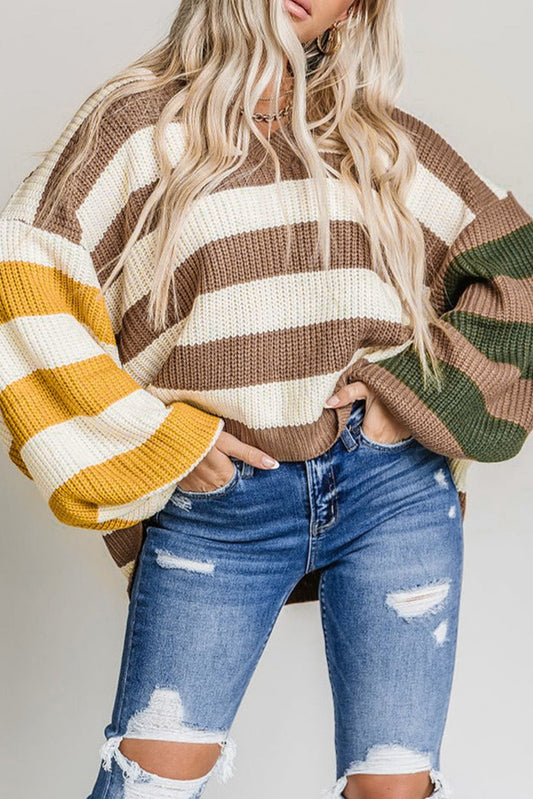 Im here for the stripes sweater - OVERSIZED