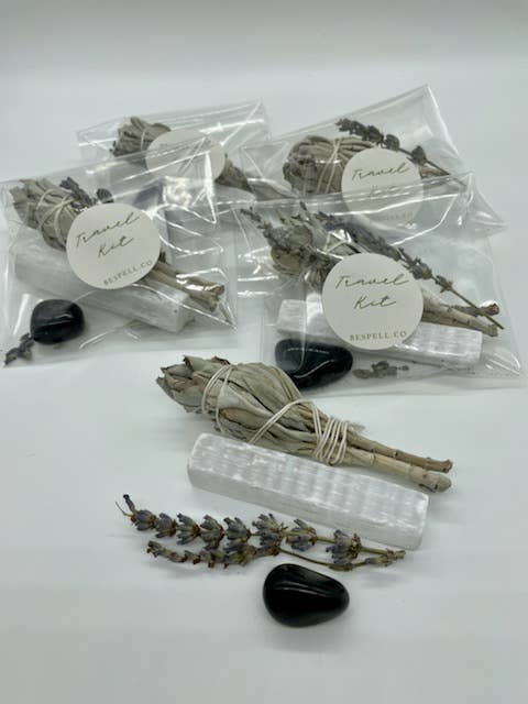 Travel Crystal Smudge Kit